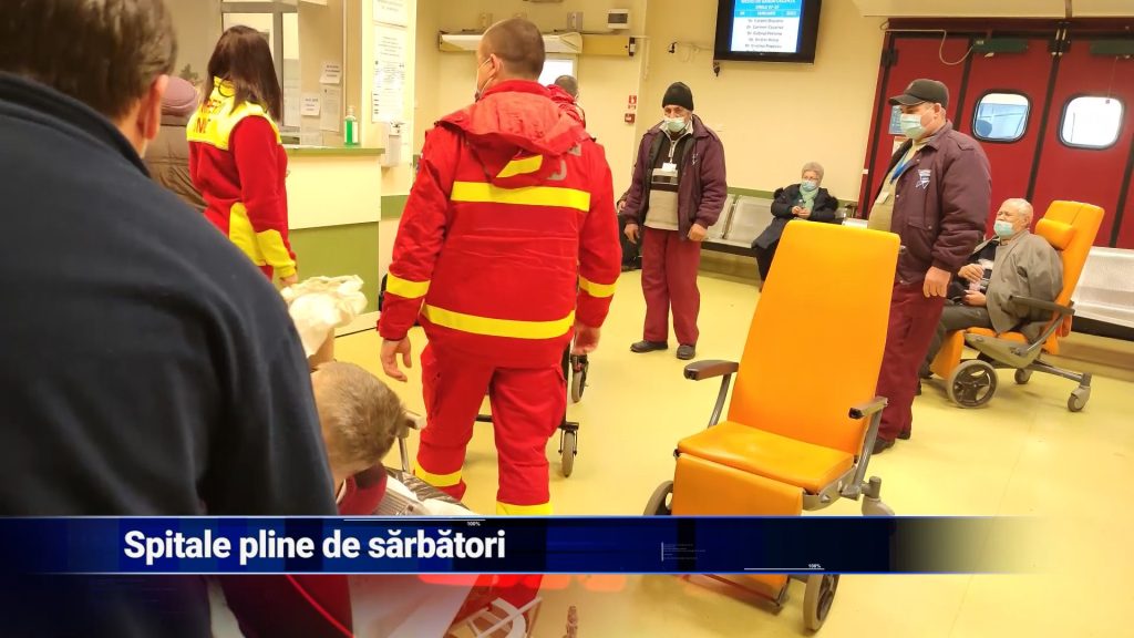Spitale pline după sărbători