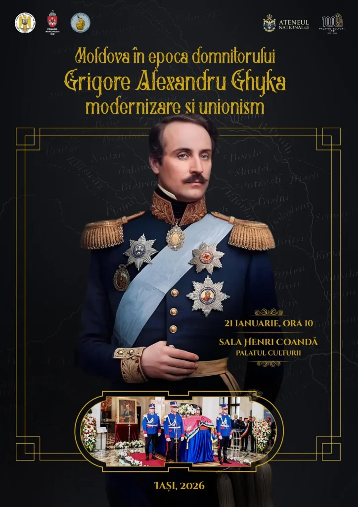 Conferință de mare interes despre Moldova din timpul domnitorului Grigore Alexandru Ghyca