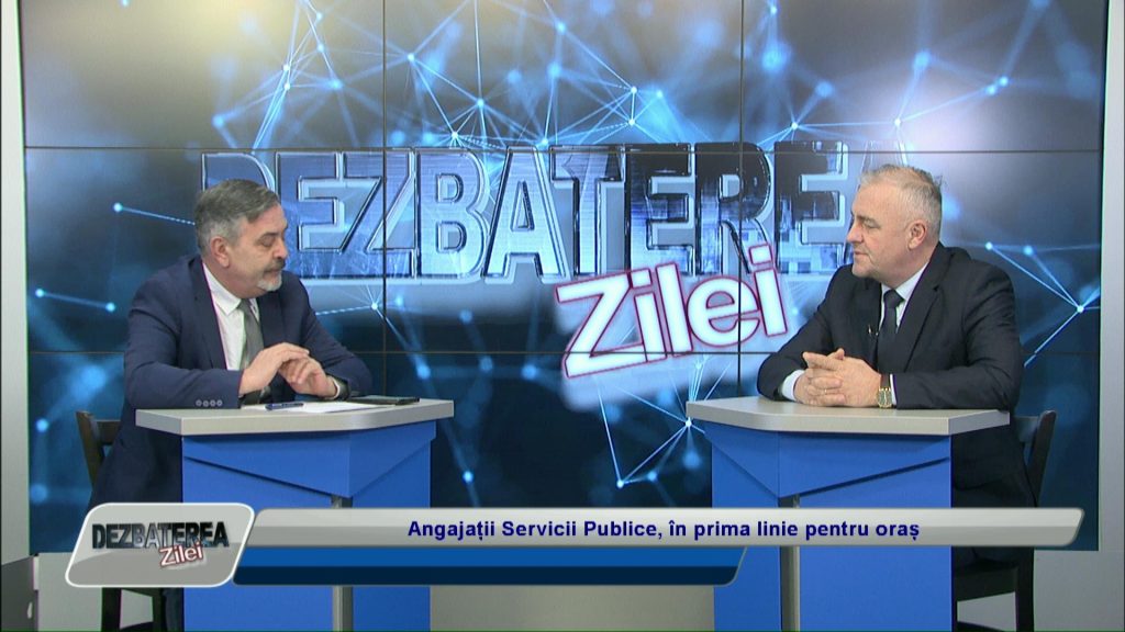 DEZBATEREA ZILEI / Angajații Servicii Publice, în prima linie pentru oraș