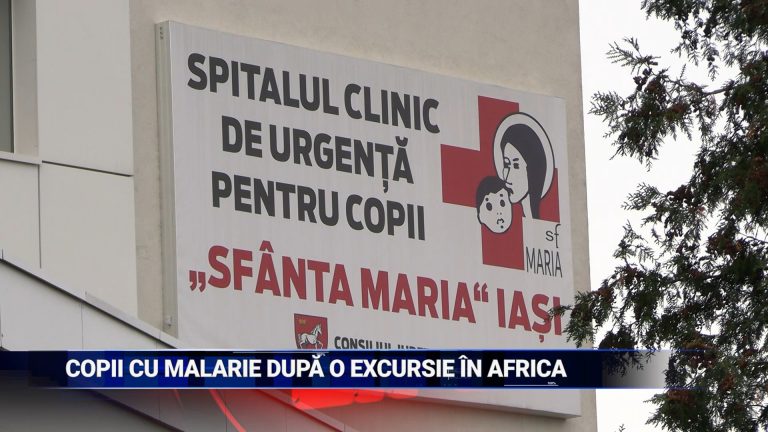 COPII CU MALARIE DUPĂ O EXCURSIE ÎN AFRICA