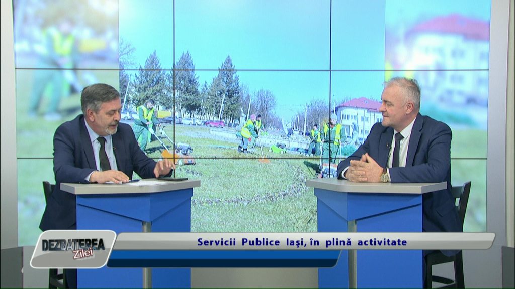 DEZBATEREA ZILEI / Servicii Publice Iaşi, în plină activitate