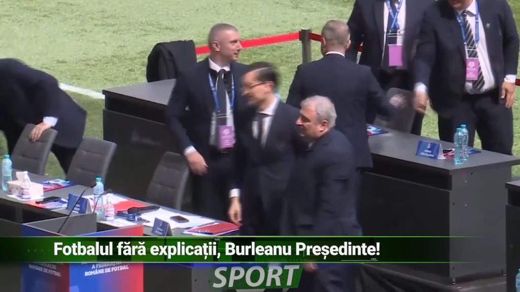 FOTBALUL NU ARE NEVOIE DE EXPLICAȚII. BURLEANU PREȘEDINTE!