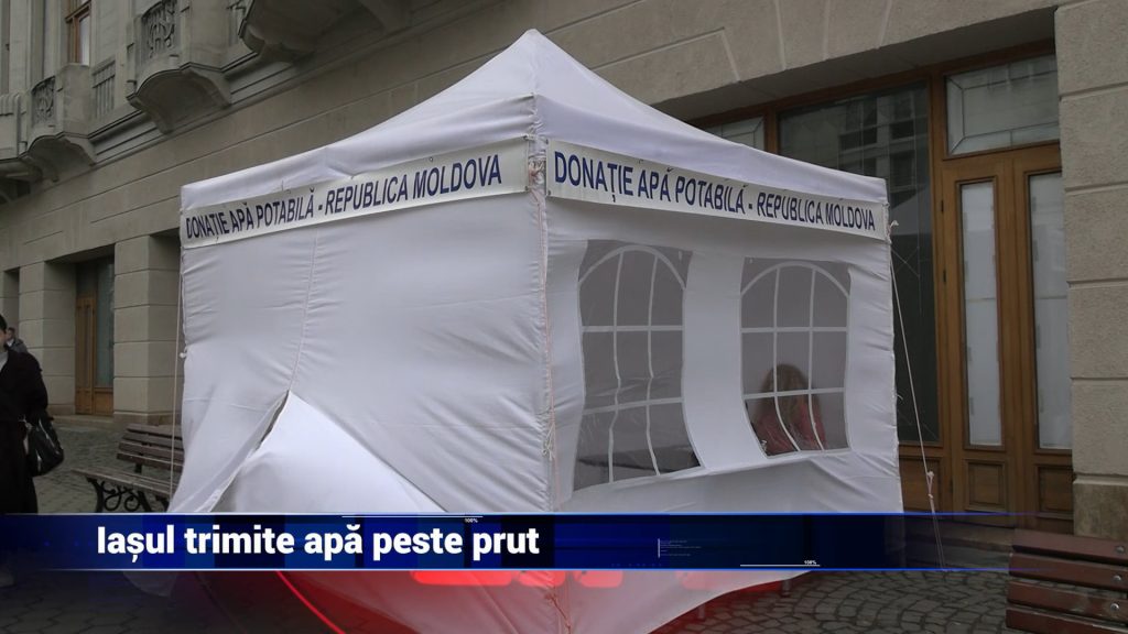 Iașul trimite apă peste Prut
