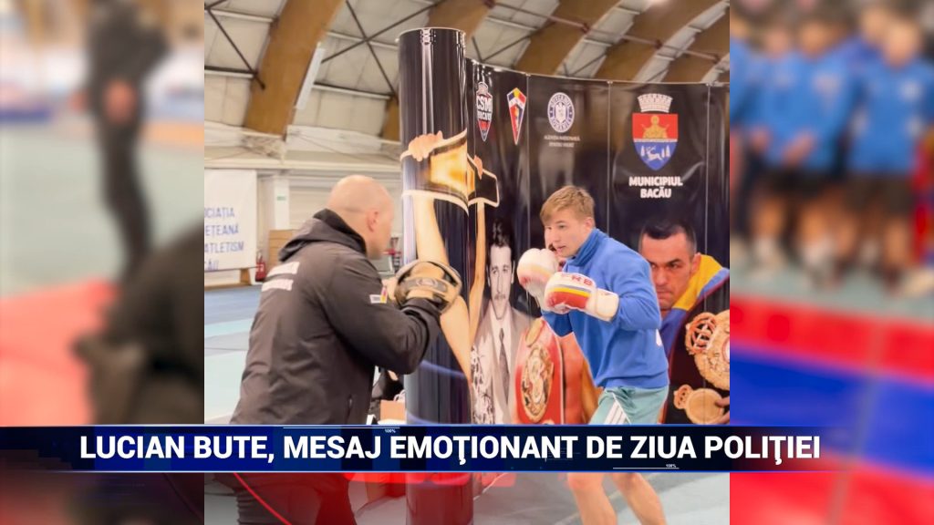 Lucian Bute, mesaj emoţionant de Ziua Poliţiei