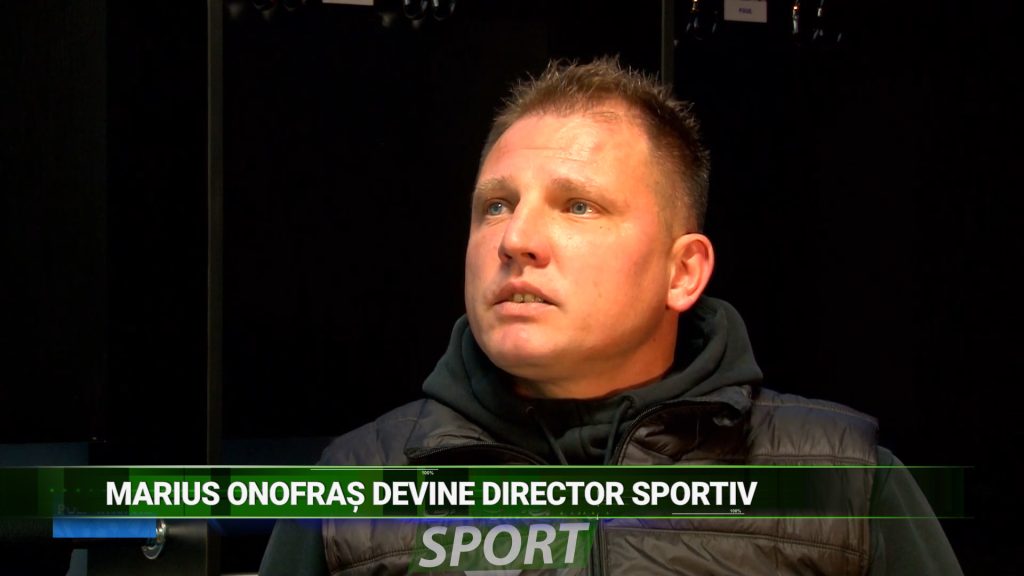 MARIUS ONOFRAȘ DEVINE DIRECTOR SPORTIV
