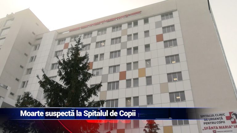 Moarte suspectă la Spitalul de Copii