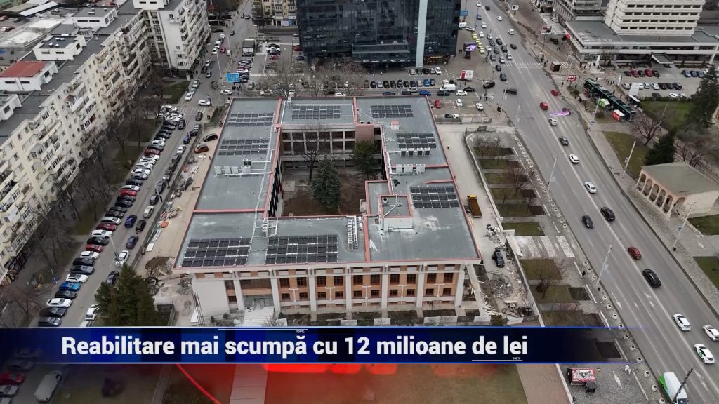Reabilitare mai scumpă cu 12 milioane de lei