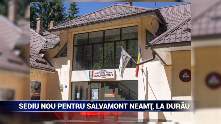 Sediu nou pentru Salvamont Neamţ, la Durau