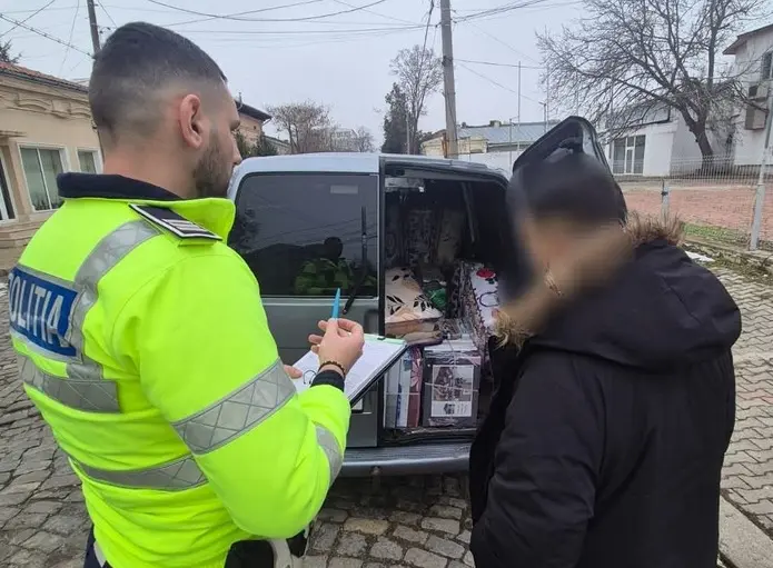 Ieșean sancționat după ce a ignorat semnele de circulație