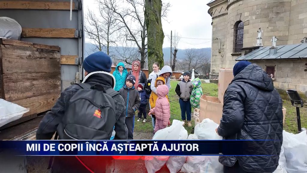 Mii de copii încă aşteaptă ajutor