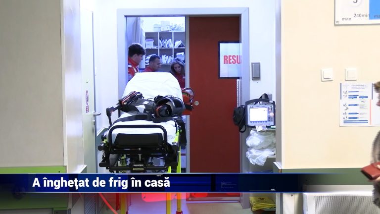 A îngheţat de frig în casă