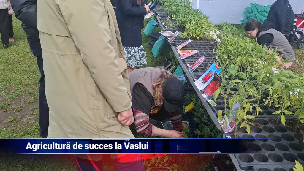 Agricultură de succes la Vaslui