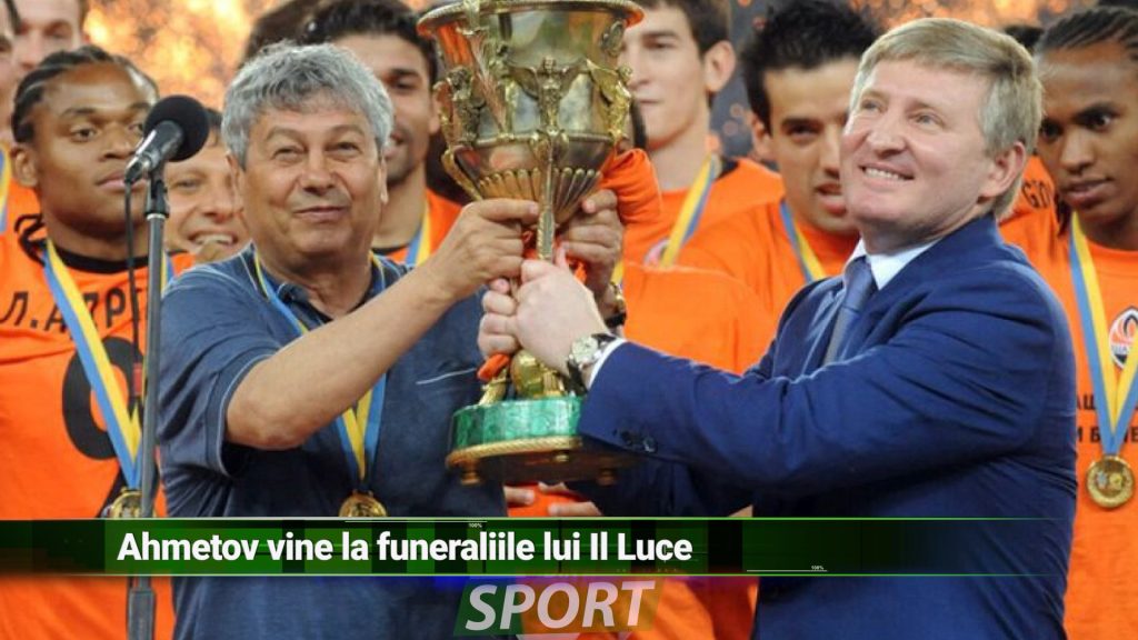 AHMETOV VINE LA FUNERALIILE LUI ÎL LUCE