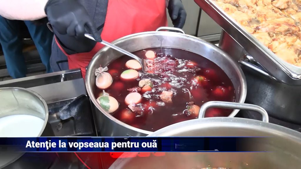 Atenţie la vopselele pentru ouă