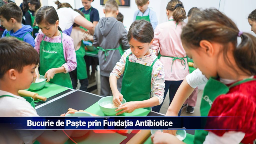 Bucurie de Paşte prin Fundaţia Antibiotice