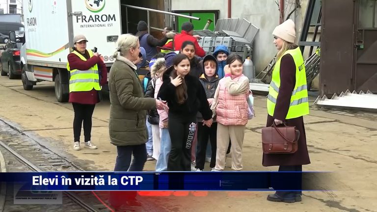Elevi în vizită la CTP