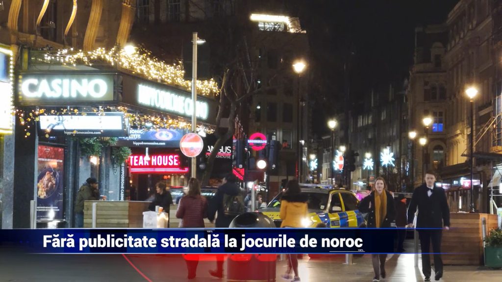 Fără publicitate stradală la jocurile de noroc