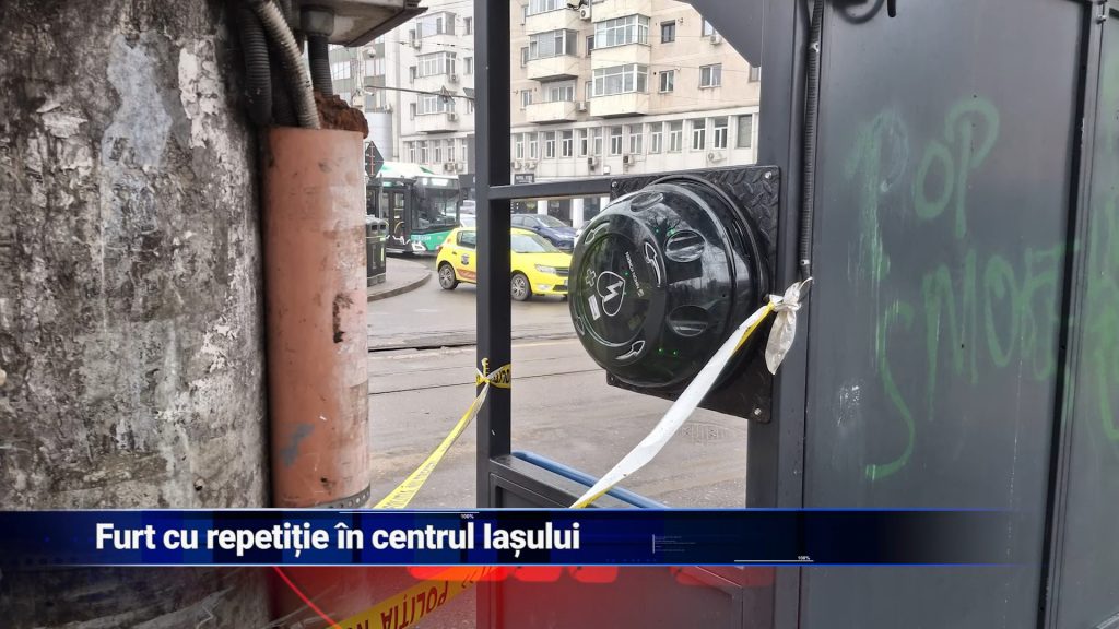 Furt cu repetiţie în centrul Iaşului