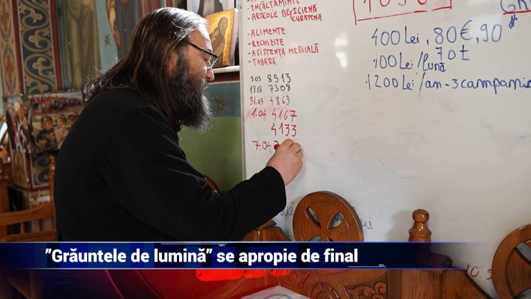 „Grăuntele de lumină” se apropie de final
