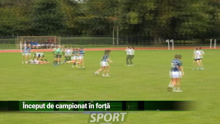 ÎNCEPUT DE CAMPIONAT ÎN FORŢĂ