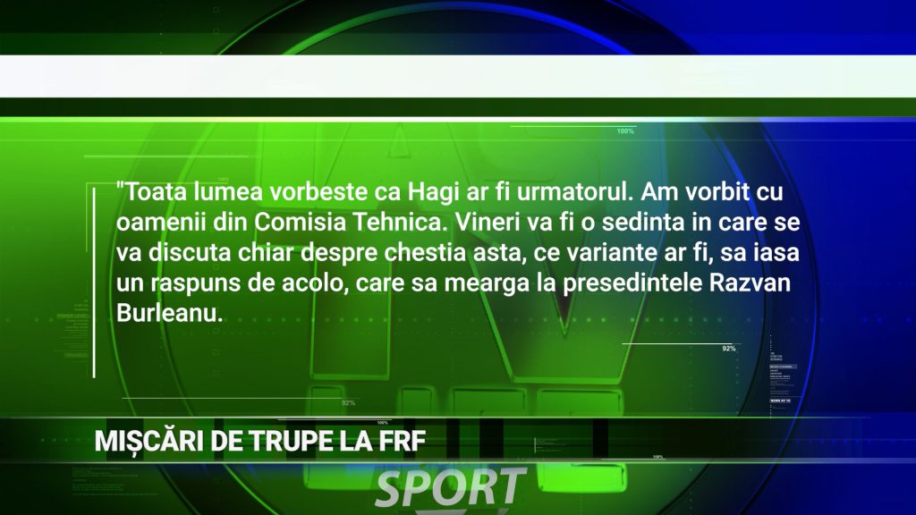 MIŞCĂRI DE TRUPE LA FRF