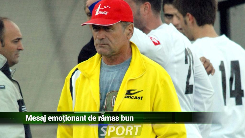 MESAJ EMOŢIONANT DE RĂMAS BUN