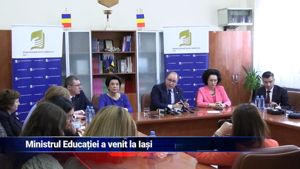 Ministrul Educaţiei a venit la Iaşi