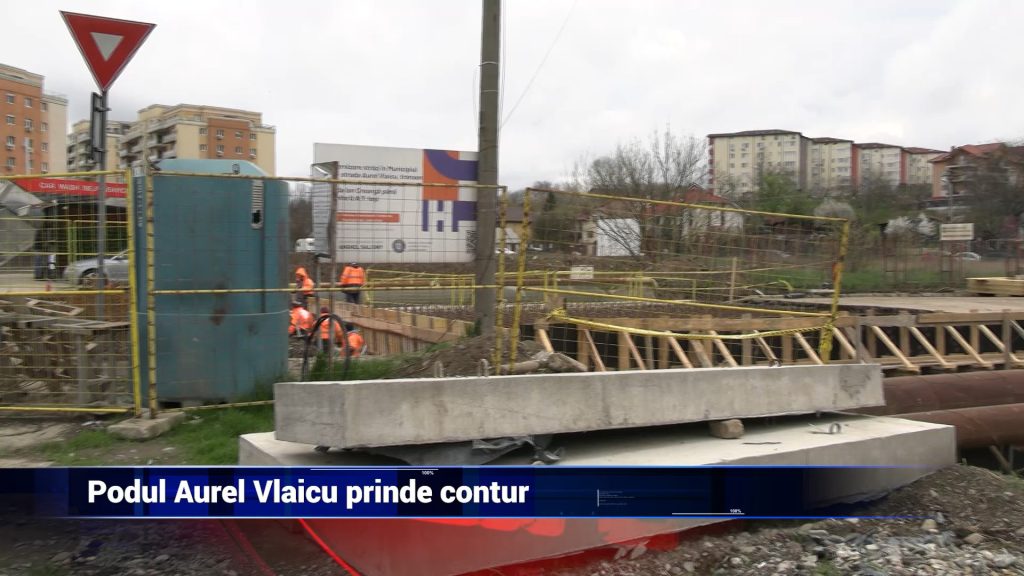 Podul Aurel Vlaicu prinde contur