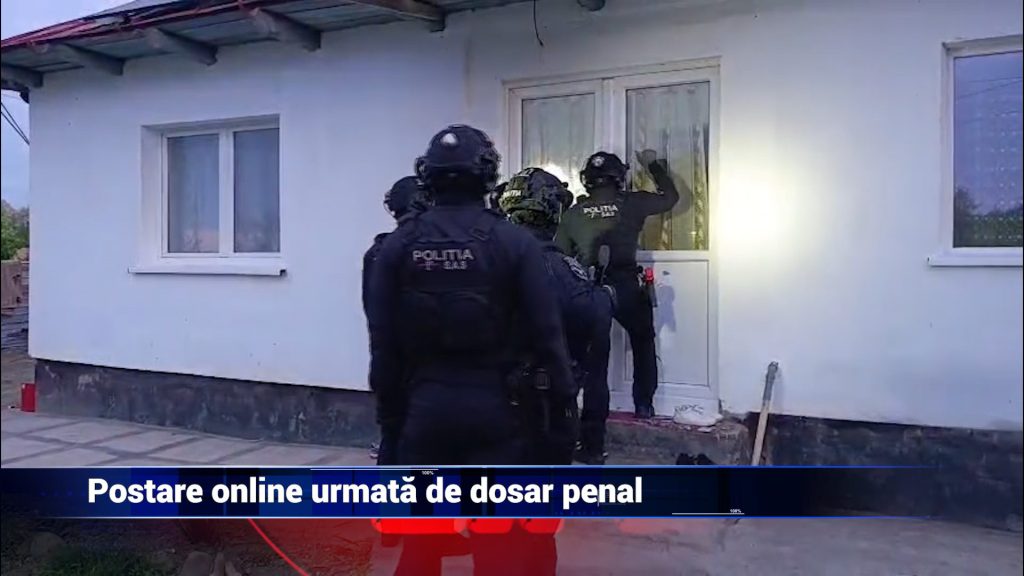Postare online urmată de dosar penal