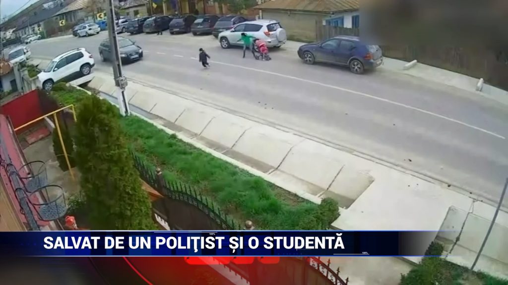 Salvat de un poliţist şi o studentă