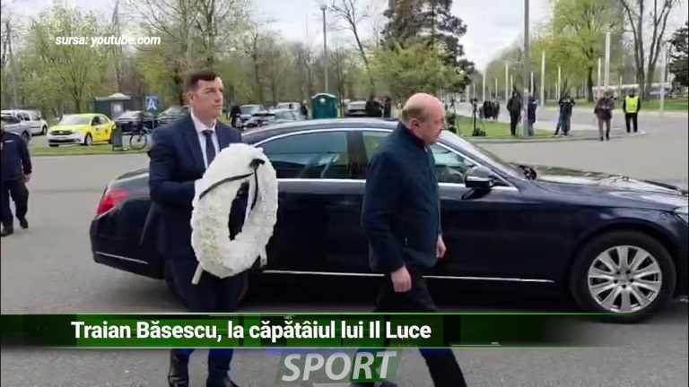TRAIAN BĂSESCU, LA CĂPĂTÂIUL LUI IL LUCE