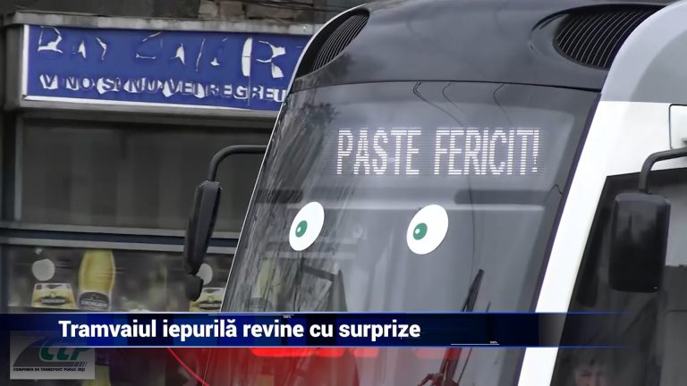TRAMVAIUL IEPURILA REVINE CU SURPRIZE