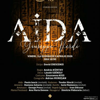 Spectacol grandios la Opera Iași: „Aida”, de Verdi
