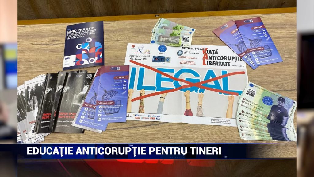 EDUCAŢIE ANTICORUPŢIE PENTRU TINERI