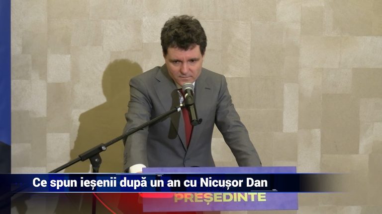 Ce spun ieşenii după un an cu Nicusor Dan