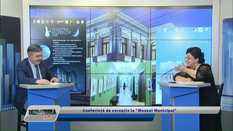 DEZBATEREA ZILEI / Conferință de excepție la ”Muzeul Municipal”