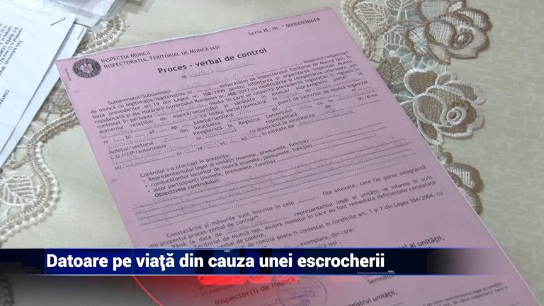 Datoare pe viaţă din cauza unei escrocherii