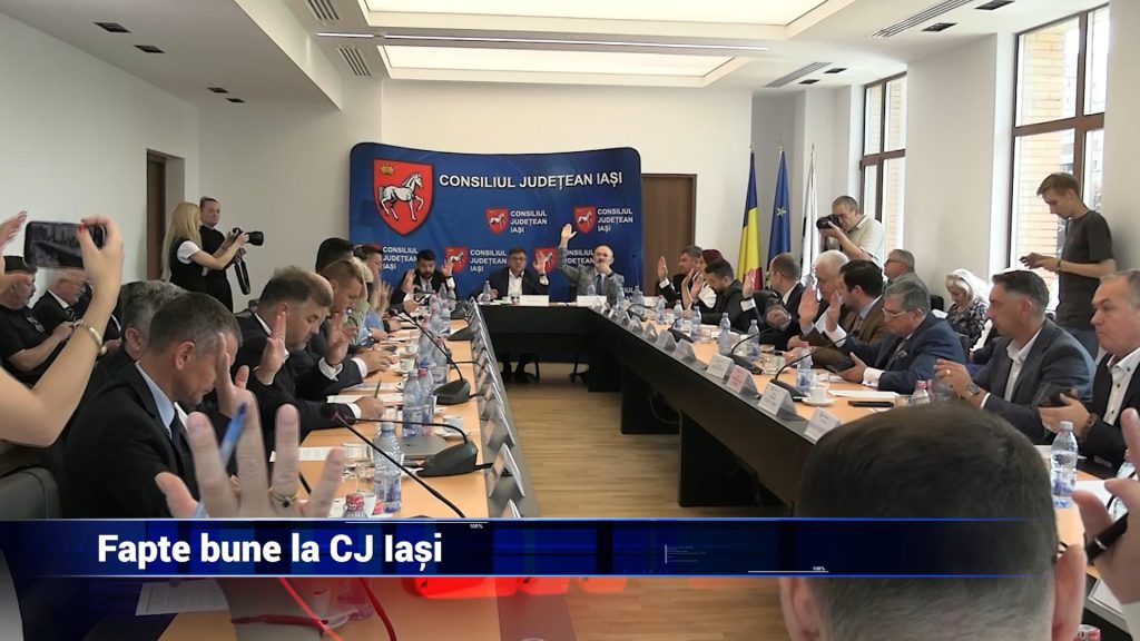 Fapte bune la CJ Iaşi!