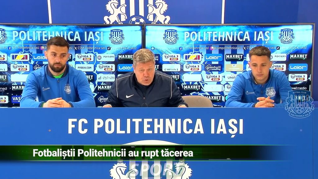 FOTBALIŞTII POLITEHNICII AU RUPT TĂCEREA