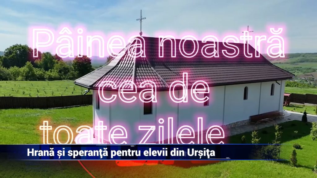 Hrană şi speranţă pentru elevii din Urșița