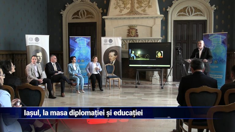Iaşul, la masa diplomaţiei şi educaţiei