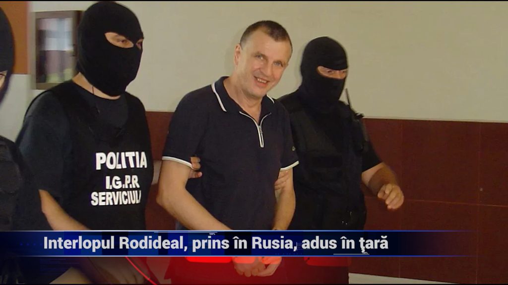Interlopul Rodideal, prins în Rusia, adus în ţară