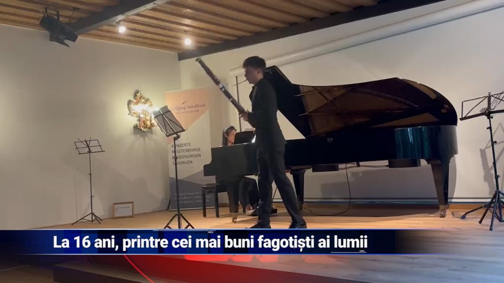 LA 16 ANI, PRINTRE CEI MAI BUNI FAGOTIŞTI AI LUMII