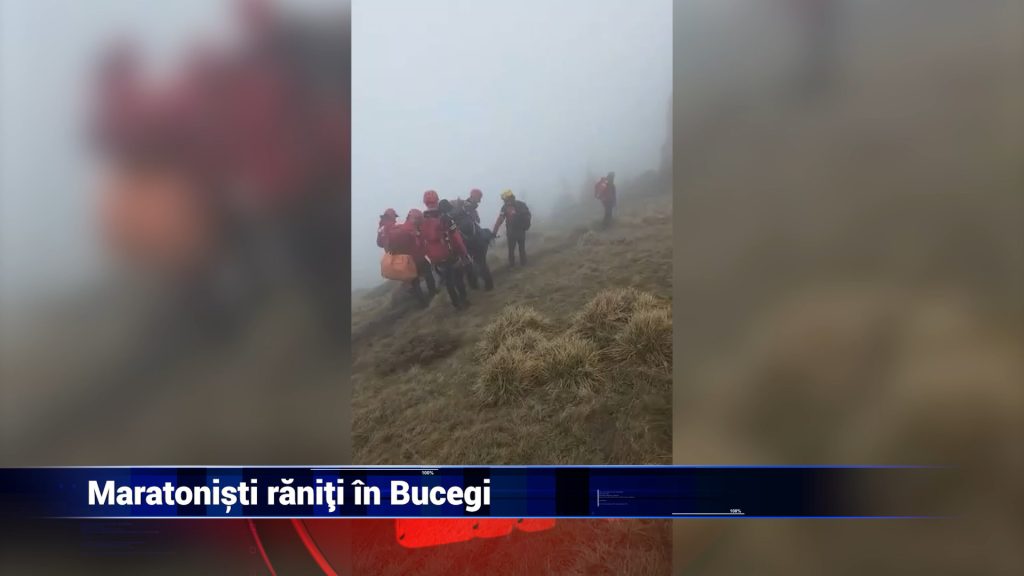 Maratonişti răniţi în Bucegi
