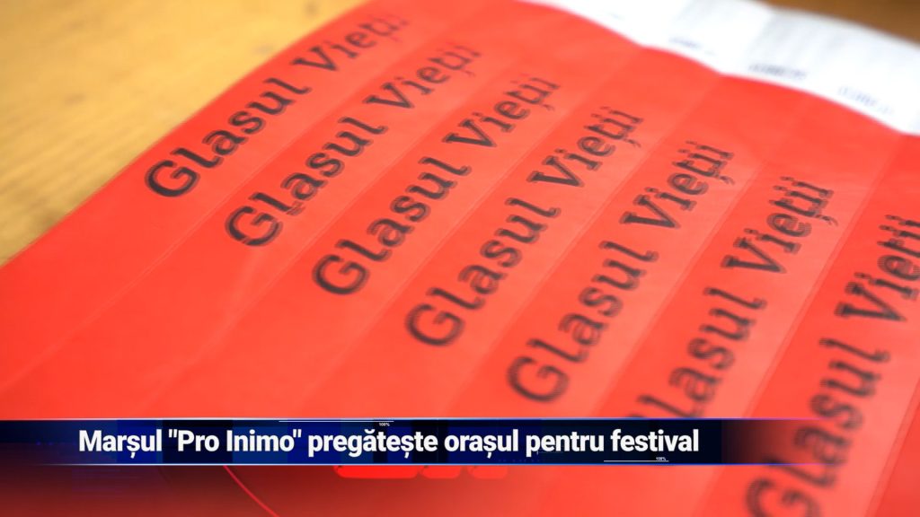 Marşul „Pro INIMO” pregăteşte oraşul pentru festival