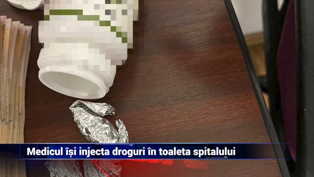 Medicul îşi injecta droguri la toaleta spitalului