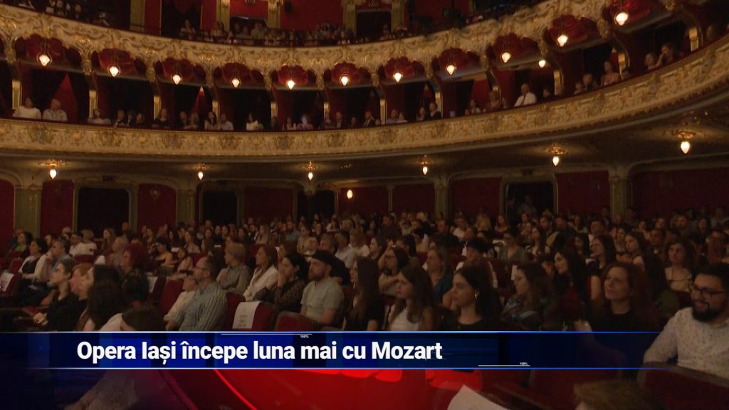 OPERA IAȘI ÎNCEPE LUNA MAI CU MOZART