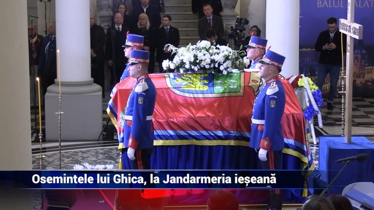 Osemintele lui Ghica, la Jandarmeria ieşeană