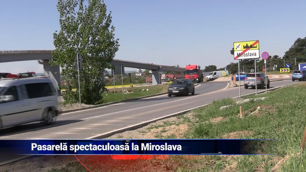 Pasarelă spectaculoasă la Miroslava