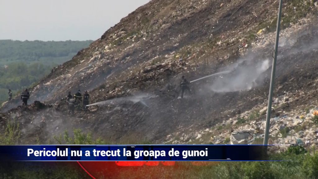 Pericolul nu a trecut la groapa de gunoi
